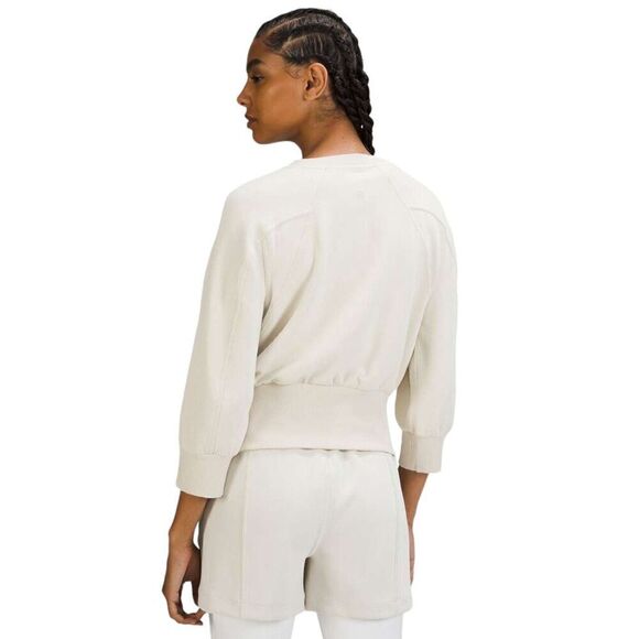 Lululemon Softstreme Ribbed-Hem Pullover *Natural Ivory - Picture 6 of 8